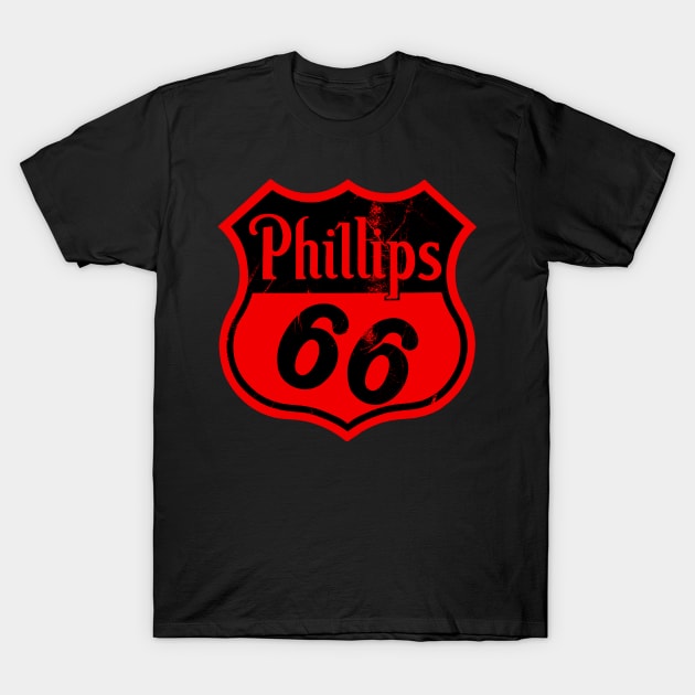 classic enamel phillips 66 T-Shirt by guyfawkes.art